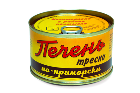 Печень трески "По-приморски" (170г)